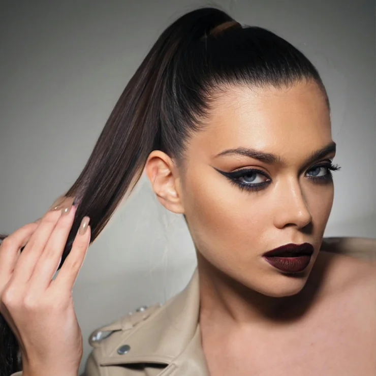 Sleek Ponytail